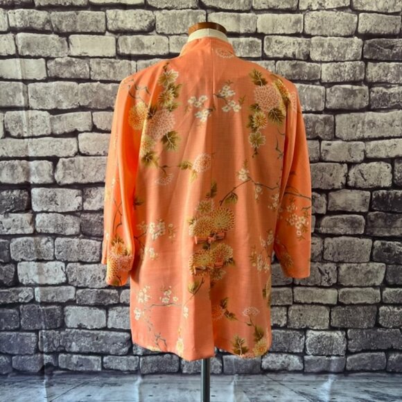 Andrade For Polynesian Casuals NWT Button Down Blouse Size 16 - Picture 6 of 9